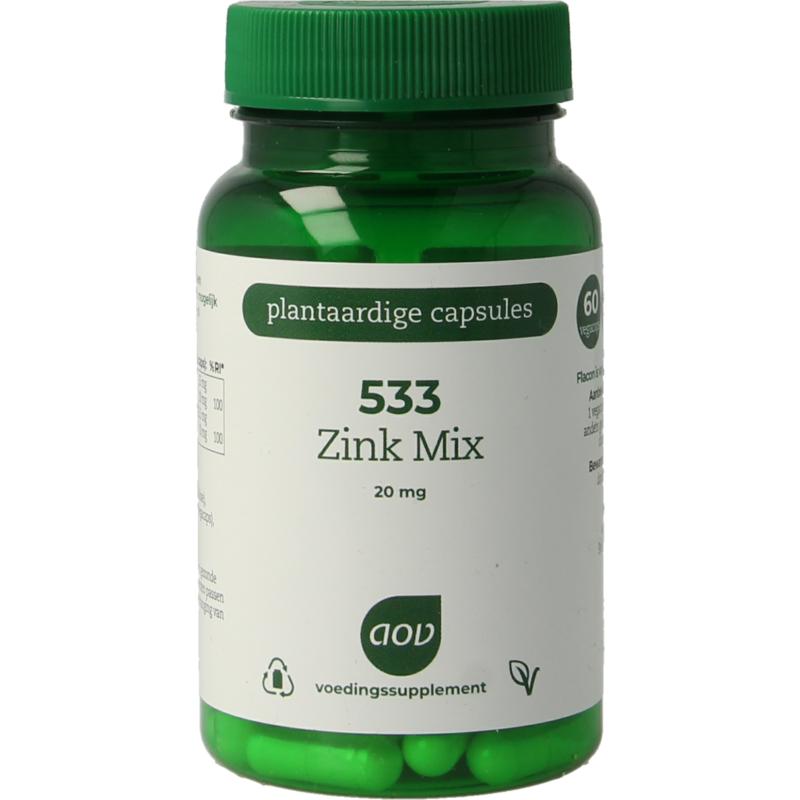 533 Zinc Mix Aov - 60 stuks